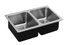 double bowl laundry sink