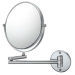 Double Sided Pivot Arm Non-lighted Wall Mirror