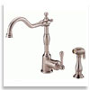 an image of a single handle kitchen faucet