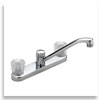an image of a two handle kitchen faucet