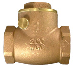Bronze swing check valve