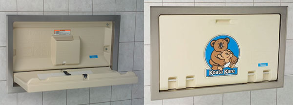 Baby changing station KB100-00ST