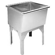 Image of free standing sink tub with one compartment model J-127