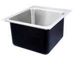 Image of laundry sink with extra deep bowl