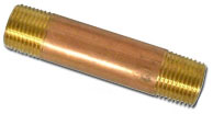 lead free brass nipple