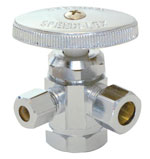 Image of Lead-Free Three Way Angle Stop