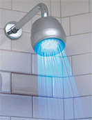 Illuminated showerhead