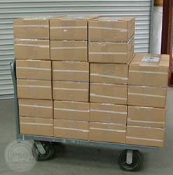 shipping 22 toilet tank lids to one place is a piece of cake for us