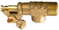 male inlet float valve