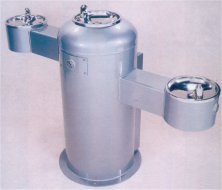 stainless steel pedestal fountains