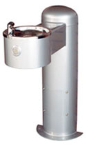stainless steel wall mount pedestal fountains