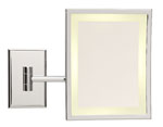 an image of the Miroir Brot Square BS mirror with halo light