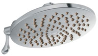 example of the Moen Velocity rain shower style shower head