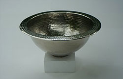 Nantucket round sink side