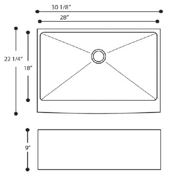 ... rubber padding bowl dimensions 28 x 18 x 10 overall dimensions