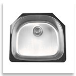 image of the single bowl Nantucket sink NS04-16
