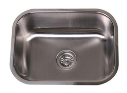 Nantucket NS09I-16 rectangular 16 gauge single bowl kitchen sink