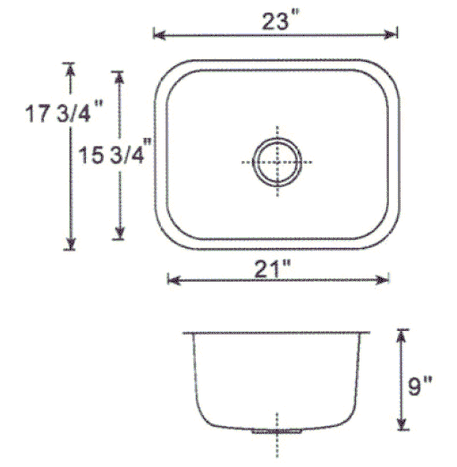 Kitchen Sink Dimensions Standard