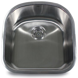 Nantucket single bowl 16 gauge stainless steel kitchen sink by Nantucket