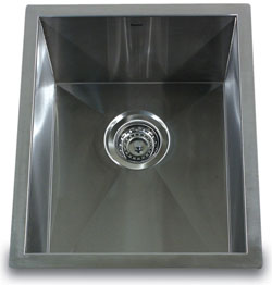 Nantucket 16 gauge single bowl bar or prep sink