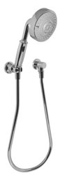 Newport Brass contemporary handshower kit shown in chrome
