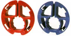 Pipe eyes for cold and hot supply Pipe eyes for cold and hot supply