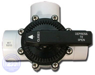 three way pvc valve