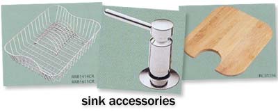Revere sink accessories