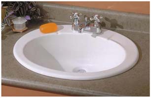 Richmond Oval Drop-in Basin