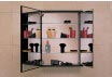 Robern PLM2430BT cabinet shown with interior swing out mirror.