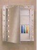 PLM2430W cabinet shown with lights