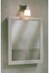 Robern PLW2430BBM shown in White