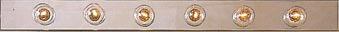 Incandescent lighting bar