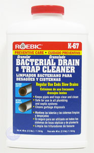 Photo of Roebic bacterial drain cleaner