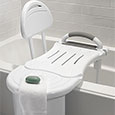 image of designer tub transfer bench