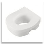 image of elevated toilet seat