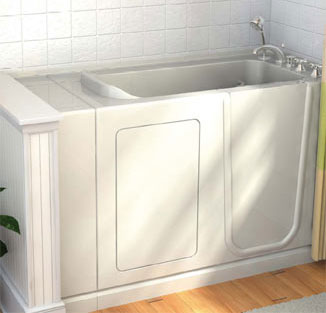 image of a walk in whirlpool tub