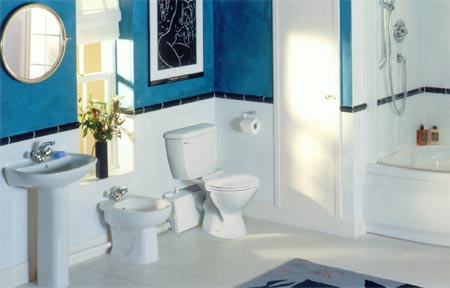 Saniflo Saniplus macerator toilet system