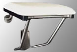 Seachrome Bench Style Folding Shower Seats w/ Swing Down Legs