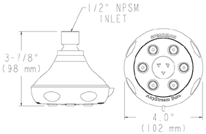 Shower Head Diagram