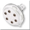 4 spray pattern shower heads