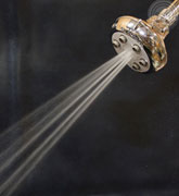 sensational 6-jet euro style showerhead - power spray