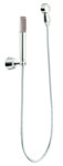 photo of  handheld shower, shown in chrome