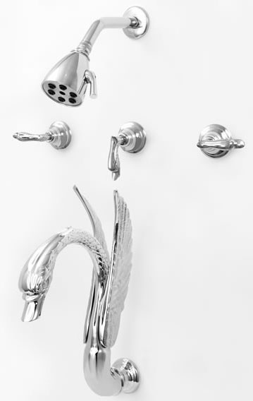 Sigma swan roman tub set