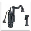 an image of the Belle Foret single handle kitchen faucet