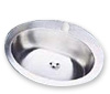 metal bathroom sinks with 1 faucet hole