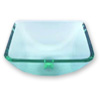 tempered glass vessel sinks