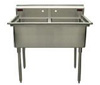 double bowl scullery sinks