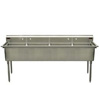 four bowl scullery sinks