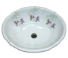 hand painted sinks